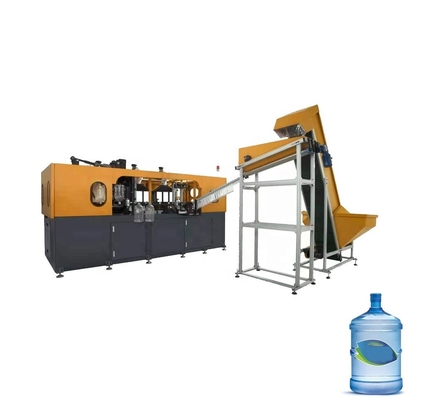 4300 KG 完全自動 2 つの空洞 PET ボトル 10L から 20L のボトルのための吹き機