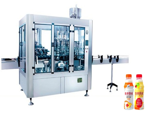 完全自動 5000B/H 飲料ヨーグルト ボトル 洗濯 農場用 詰め込み 蓋機