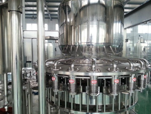完全自動 5000B/H 飲料ヨーグルト ボトル 洗濯 農場用 詰め込み 蓋機