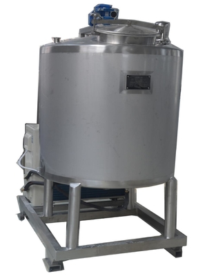 600Lステンレス鋼乳製品ミルク冷却タンクのサービス後のスペアパーツ