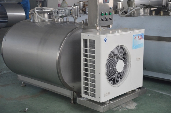 工業用および圧縮機加工用800Lステンレス鋼ミルク冷蔵庫