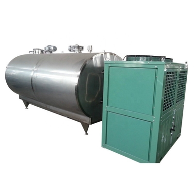 デザイン 5000L 水平衛生用ステンレス鋼ミルク冷却タンク 牛乳加工