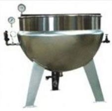 SUS304/316L 300L 蒸気熱冷蔵鍋 食品加工機器用