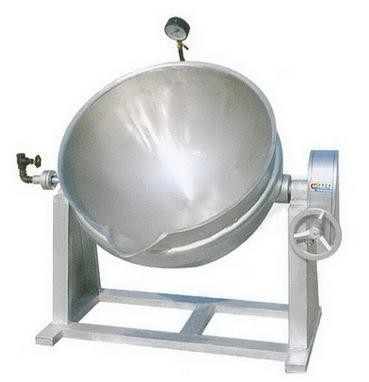 SUS304/316L 300L 蒸気熱冷蔵鍋 食品加工機器用