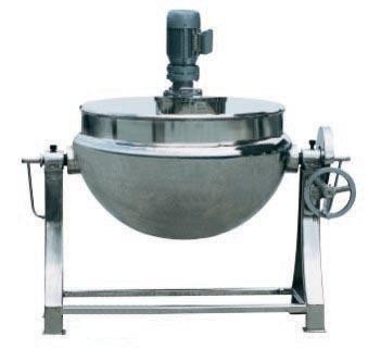 SUS304/316L 300L 蒸気熱冷蔵鍋 食品加工機器用
