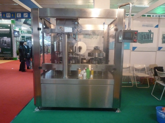 4000b/h PP/HDPE/PE アルミホイールシール付きの味付けヨーグルトボトル詰め機