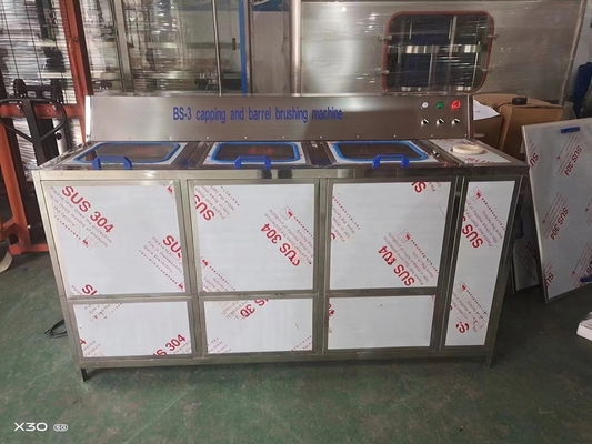 200BPH飲料 3バレル 5 ガロンバケツ洗浄機