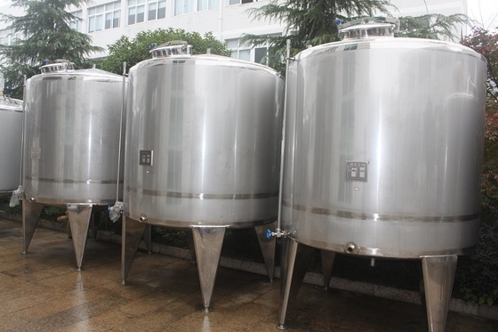 2000L ヨーグルト酵母種を準備するタンク 食品飲料加工工場機械