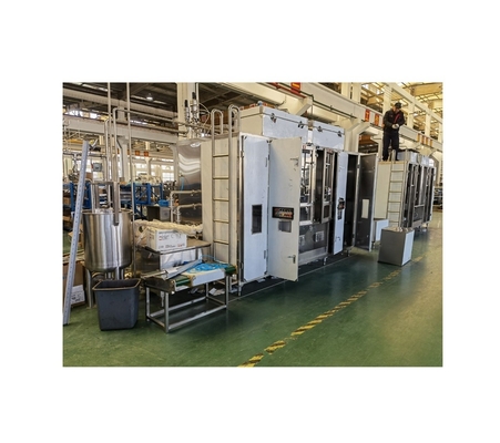 2800 KG プラスチックの包装材料 ダブルフィリングノズルを持つアセプティックパッケージングマシン