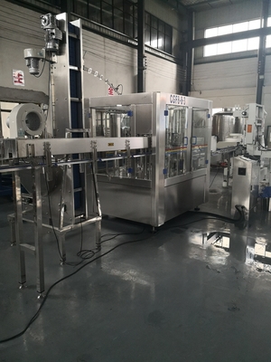 3頭ボトル密封 電気駆動自動回転式水道用詰め機