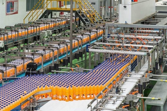 自動プラスチックベルトジュース加工ライン/PETボトル用果汁加工ライン